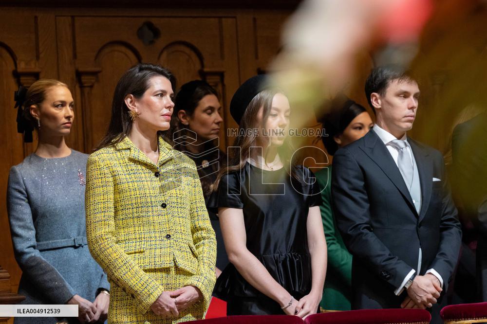 NO TABLOIDS - Monaco National Day Celebrations - Cathedral
