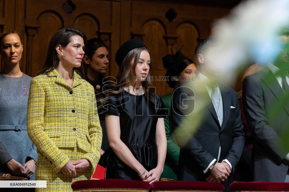 NO TABLOIDS - Monaco National Day Celebrations - Cathedral