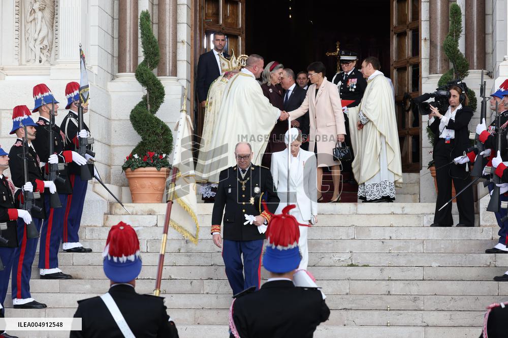 NO TABLOIDS - Monaco National Day Celebrations - Cathedral