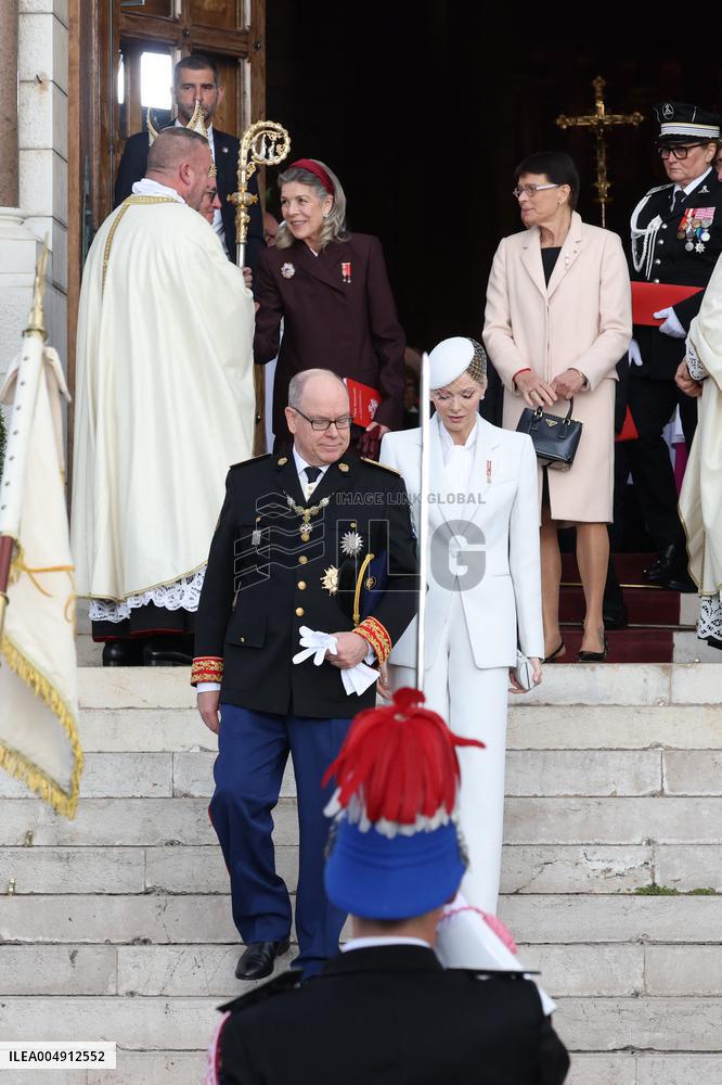 NO TABLOIDS - Monaco National Day Celebrations - Cathedral