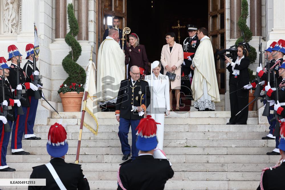 NO TABLOIDS - Monaco National Day Celebrations - Cathedral