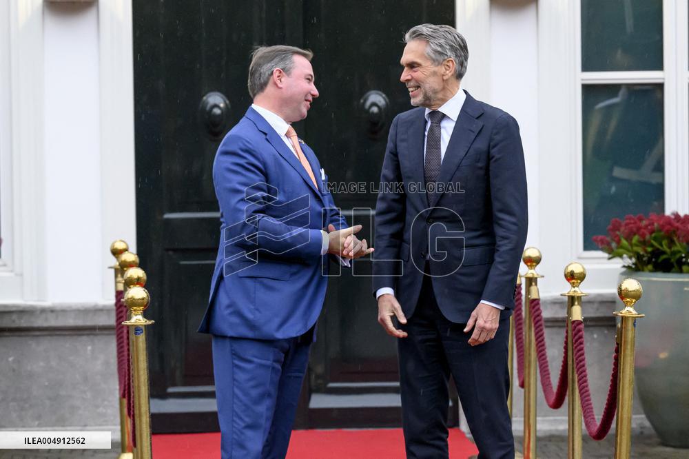 Dutch PM Dick Schoof receives Grand Duke Guillaume - The Hague