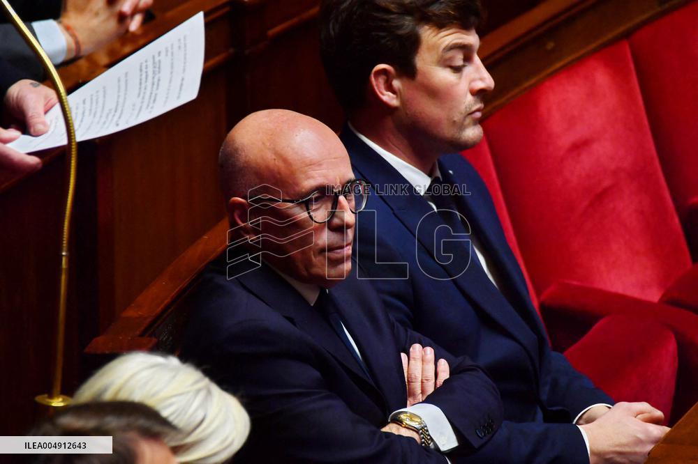 Questions To The Government - Paris