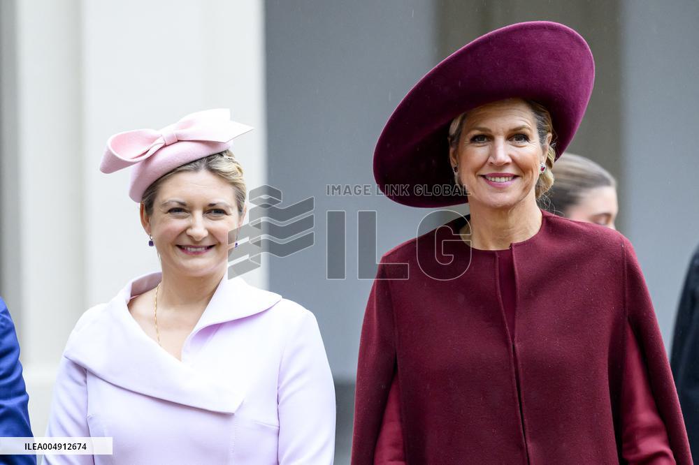 Dutch Royal Couple Receives Grand Duke and Duchess of Luxembourg - The Netherlands