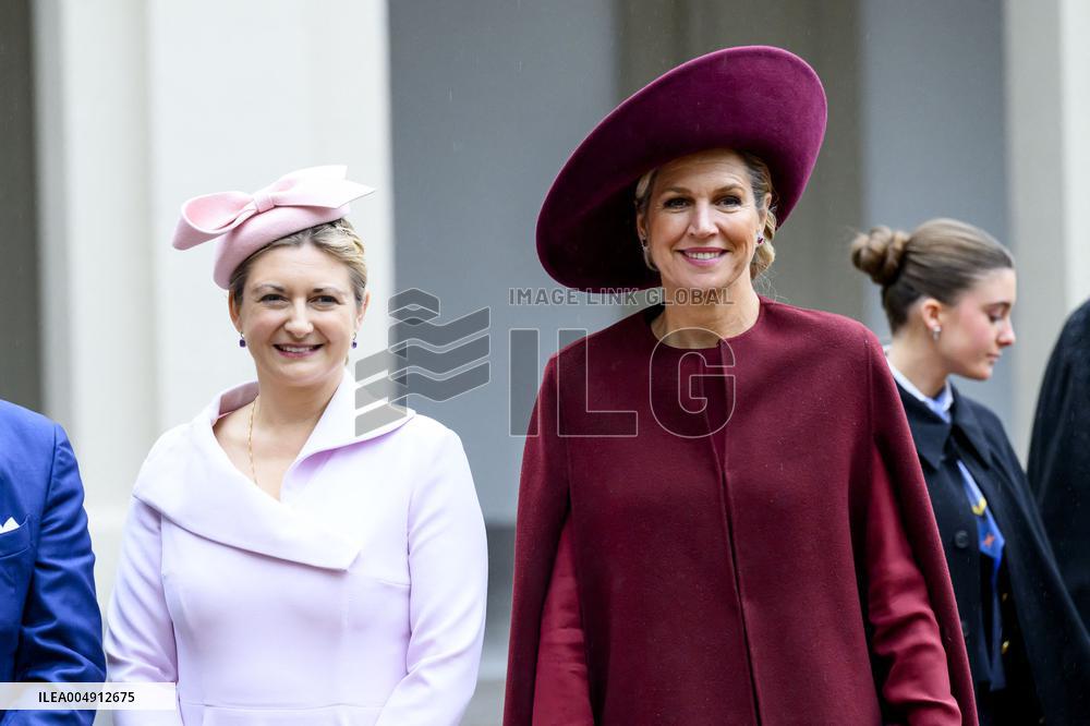 Dutch Royal Couple Receives Grand Duke and Duchess of Luxembourg - The Netherlands