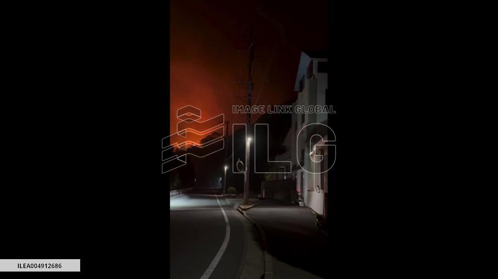 Japan: Massive Fire Rages in Oita, Leaving 1 Dead and Over 170 Buildings Damaged 2