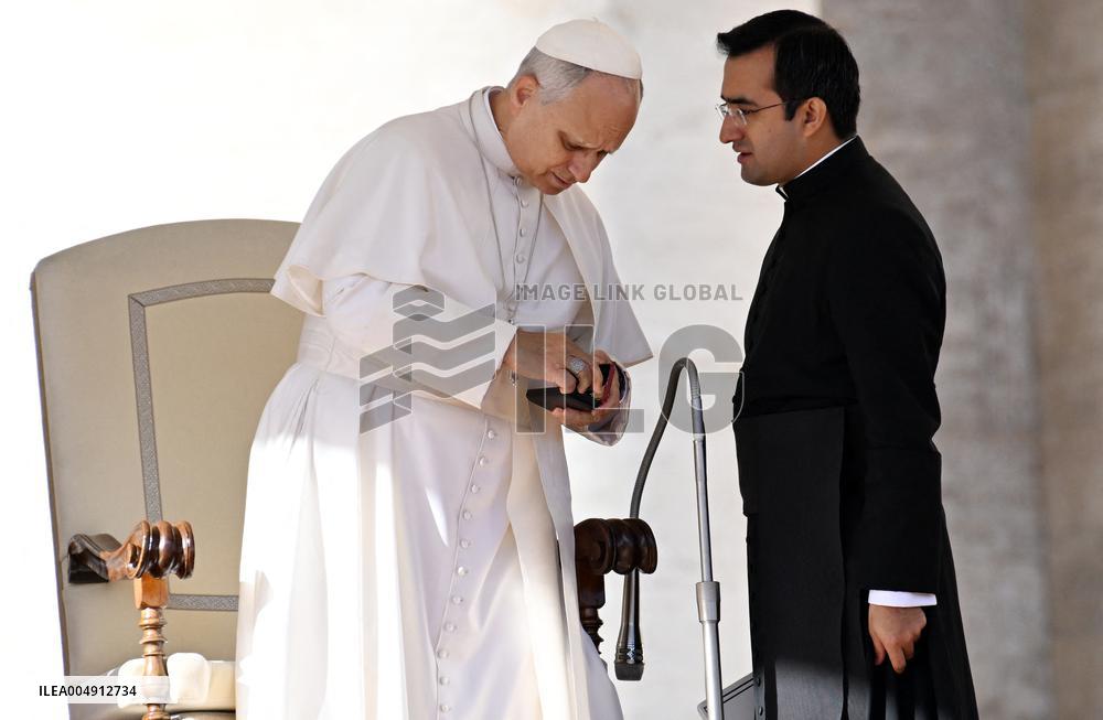 Pope Leo XIV Leads The General Audience - Vatican