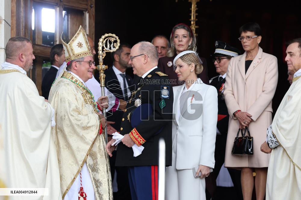 NO TABLOIDS - Monaco National Day Celebrations - Cathedral