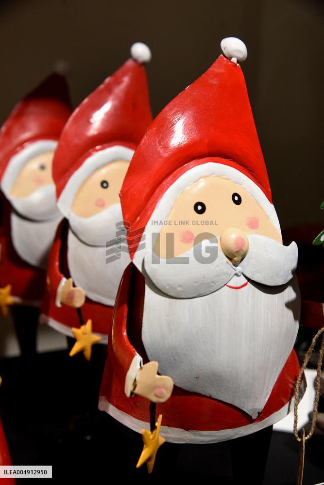 Chrismas Opening At BHV Store - Paris