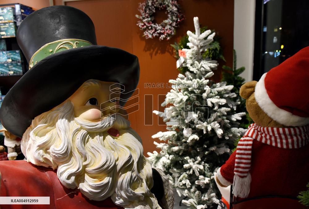 Chrismas Opening At BHV Store - Paris