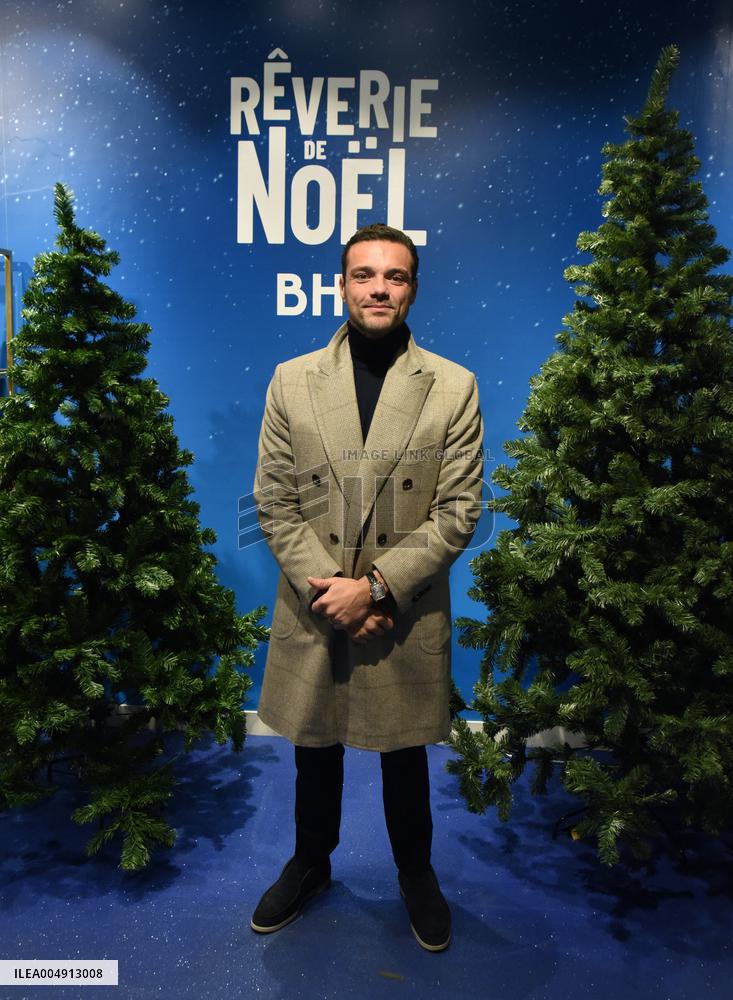 Chrismas Opening At BHV Store - Paris