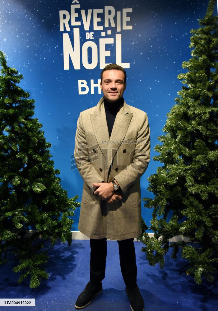 Chrismas Opening At BHV Store - Paris