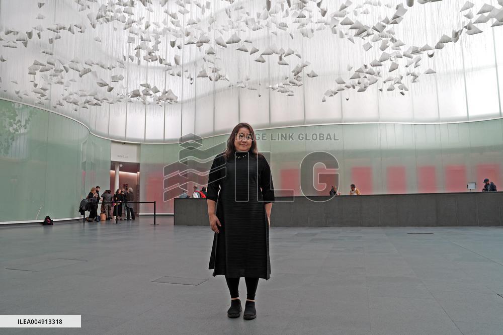 Chiharu Shiota's Art Installation Moment the Snow Melts at Mudec - Milan