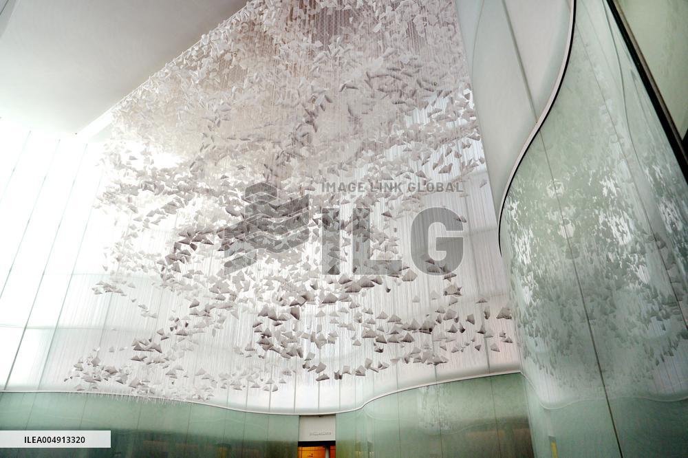 Chiharu Shiota's Art Installation Moment the Snow Melts at Mudec - Milan