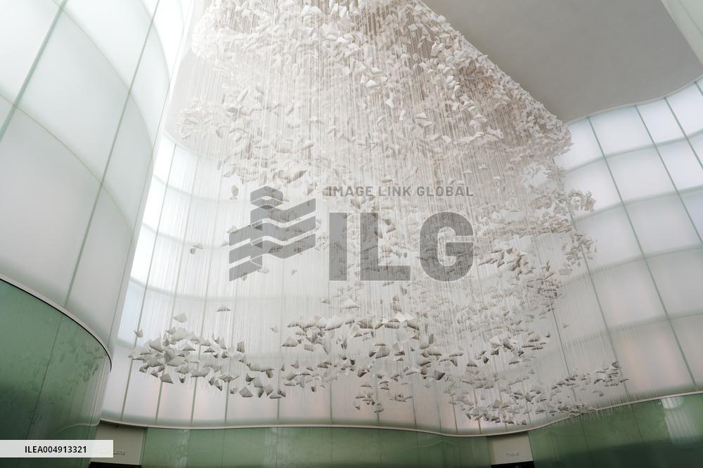 Chiharu Shiota's Art Installation Moment the Snow Melts at Mudec - Milan