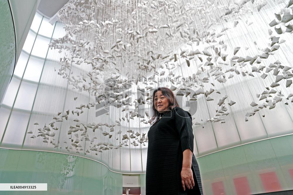 Chiharu Shiota's Art Installation Moment the Snow Melts at Mudec - Milan