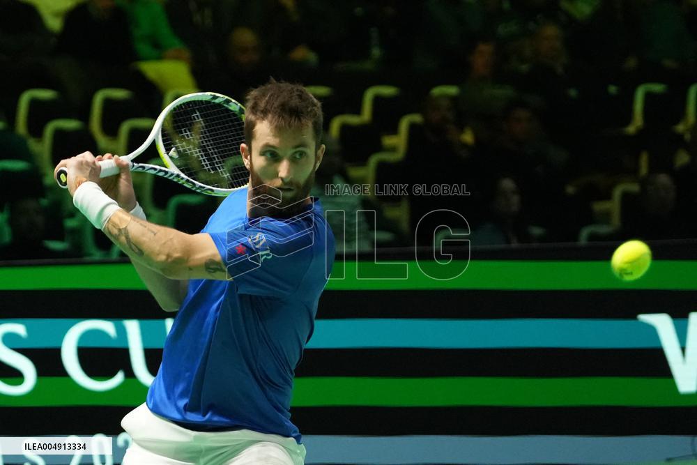 Davis Cup 2025 - Team France v Team Belgium - Italy