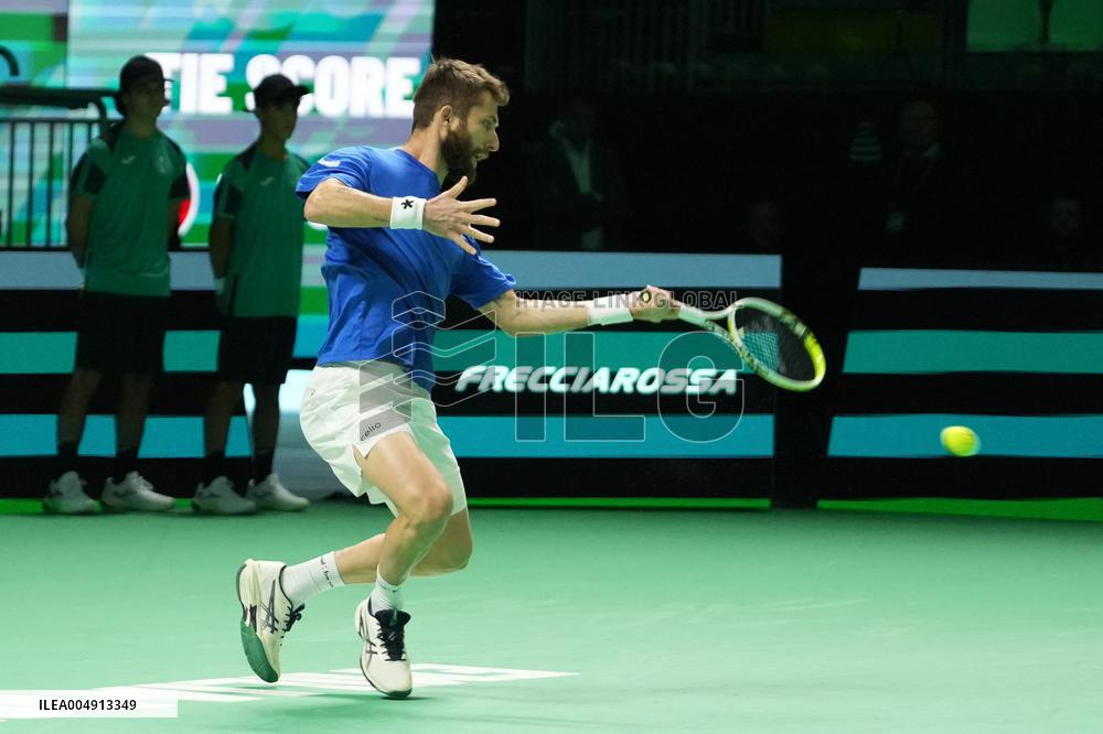 Davis Cup 2025 - Team France v Team Belgium - Italy
