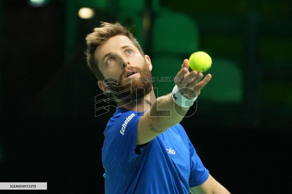 Davis Cup 2025 - Team France v Team Belgium - Italy