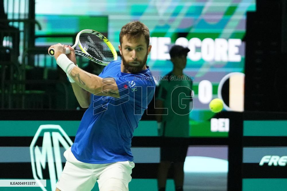 Davis Cup 2025 - Team France v Team Belgium - Italy
