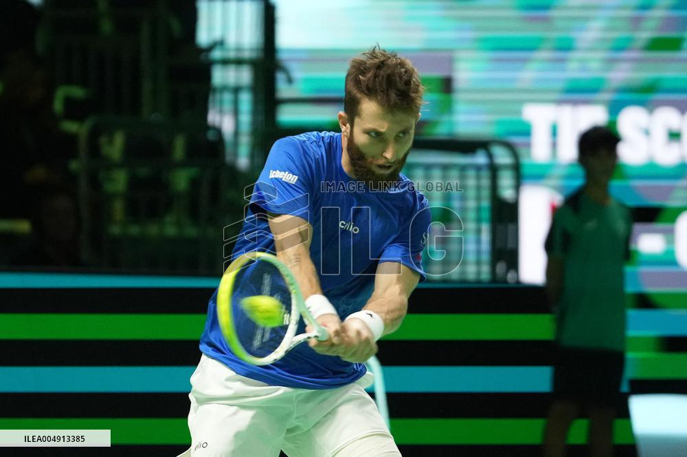 Davis Cup 2025 - Team France v Team Belgium - Italy