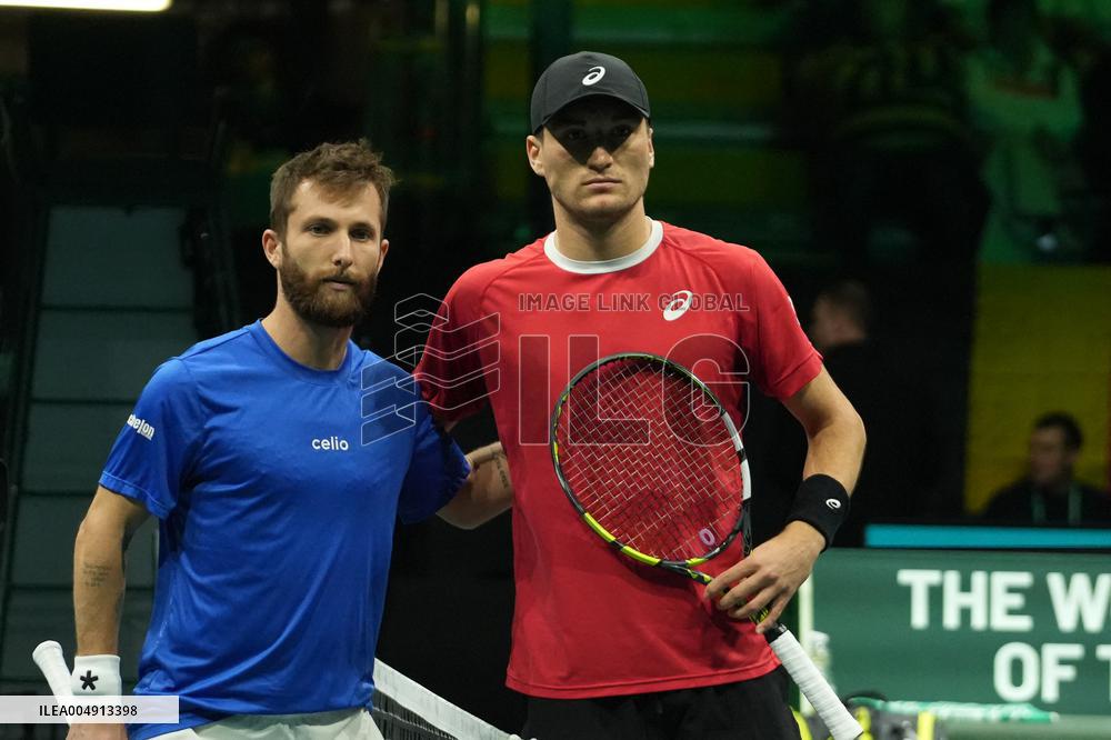 Davis Cup 2025 - Team France v Team Belgium - Italy