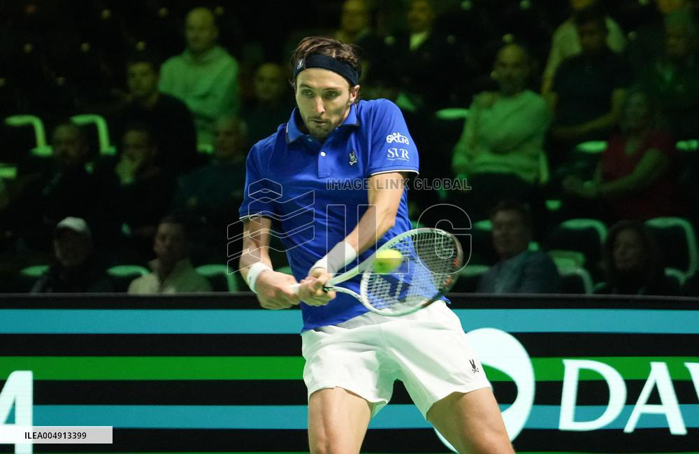 Davis Cup 2025 - Team France v Team Belgium - Italy