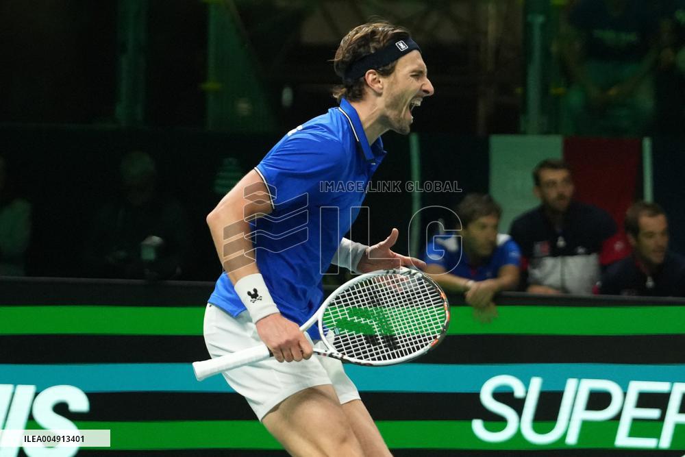 Davis Cup 2025 - Team France v Team Belgium - Italy
