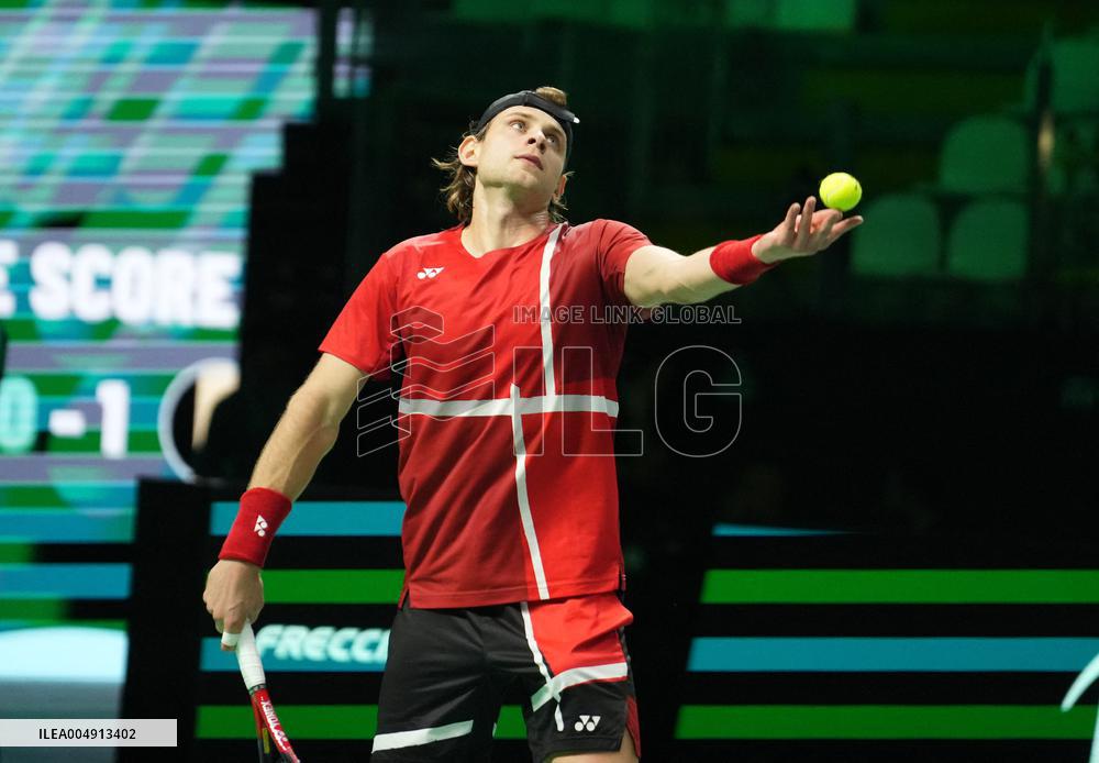Davis Cup 2025 - Team France v Team Belgium - Italy