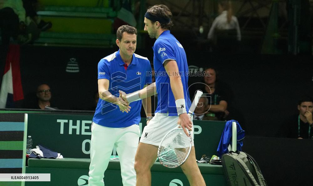 Davis Cup 2025 - Team France v Team Belgium - Italy