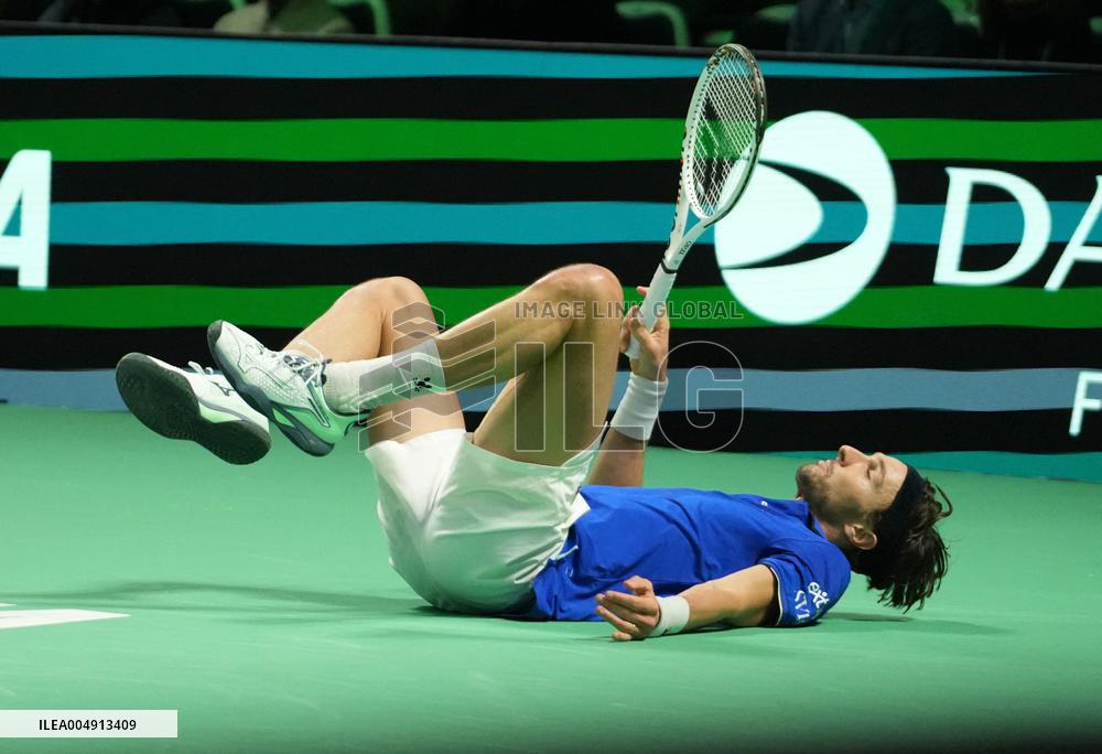 Davis Cup 2025 - Team France v Team Belgium - Italy