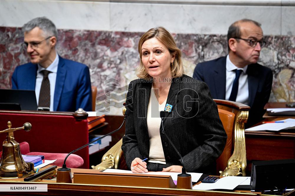 Questions To French Government Assembly - Paris