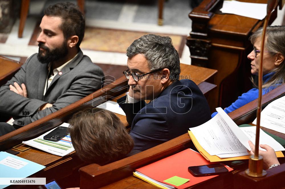 Questions To French Government Assembly - Paris