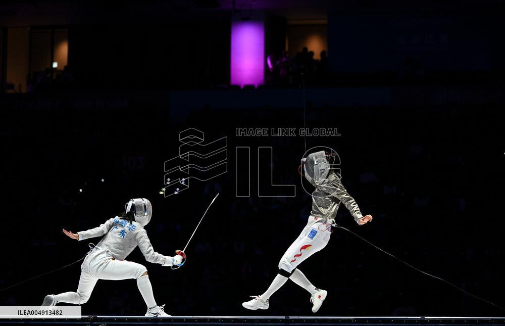Fencing at China's 15th National Games - Hong Kong