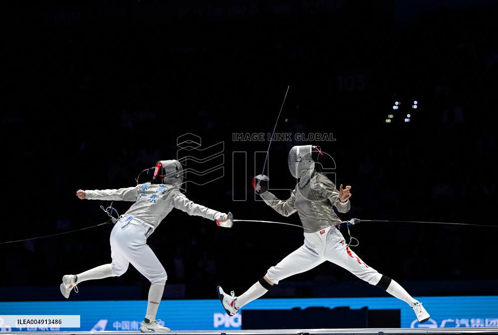 Fencing at China's 15th National Games - Hong Kong