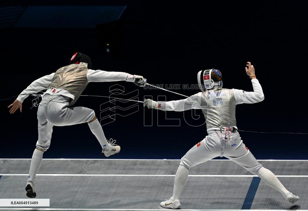 Fencing at China's 15th National Games - Hong Kong