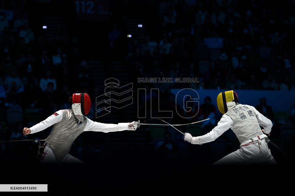 Fencing at China's 15th National Games - Hong Kong