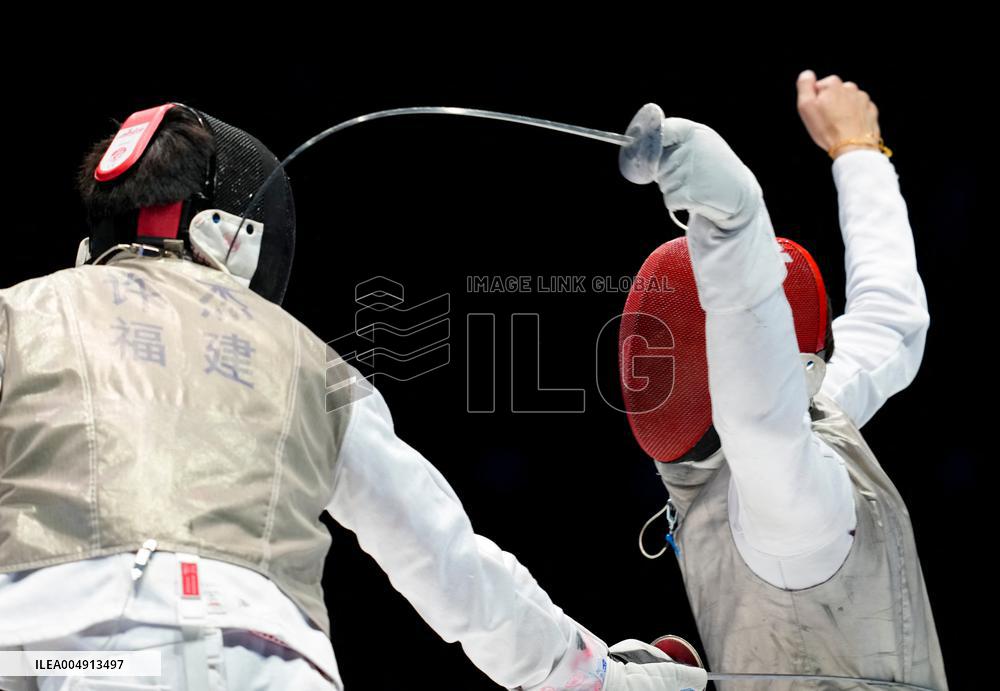 Fencing at China's 15th National Games - Hong Kong
