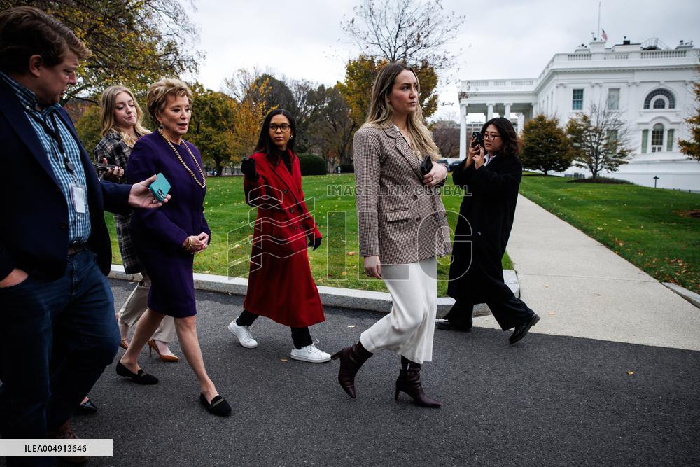 DC: Education Sec. Linda McMahon at White House