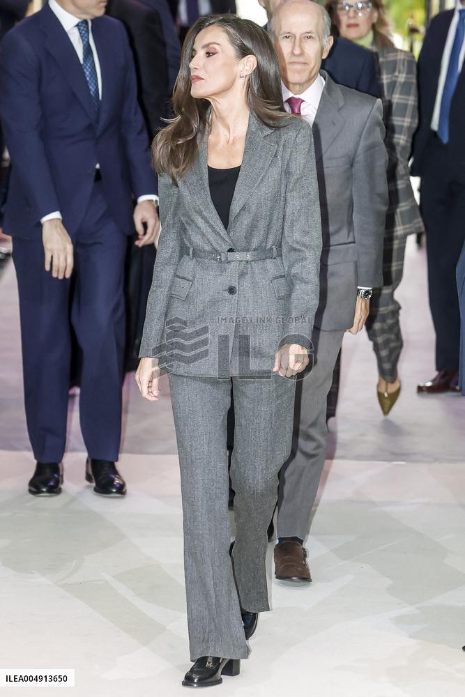 Queen Letizia At Data that improve lives Event - Madrid