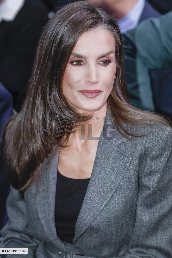 Queen Letizia At Data that improve lives Event - Madrid