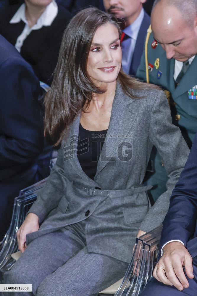 Queen Letizia At Data that improve lives Event - Madrid