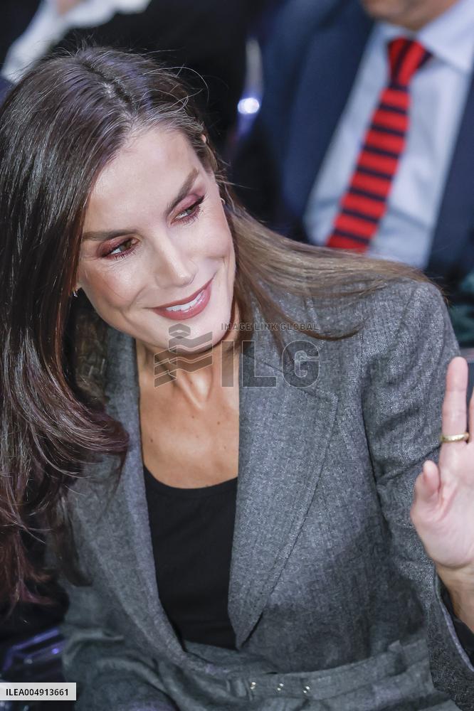 Queen Letizia At Data that improve lives Event - Madrid