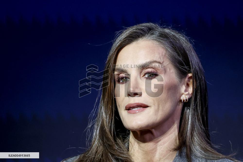 Queen Letizia At Data that improve lives Event - Madrid