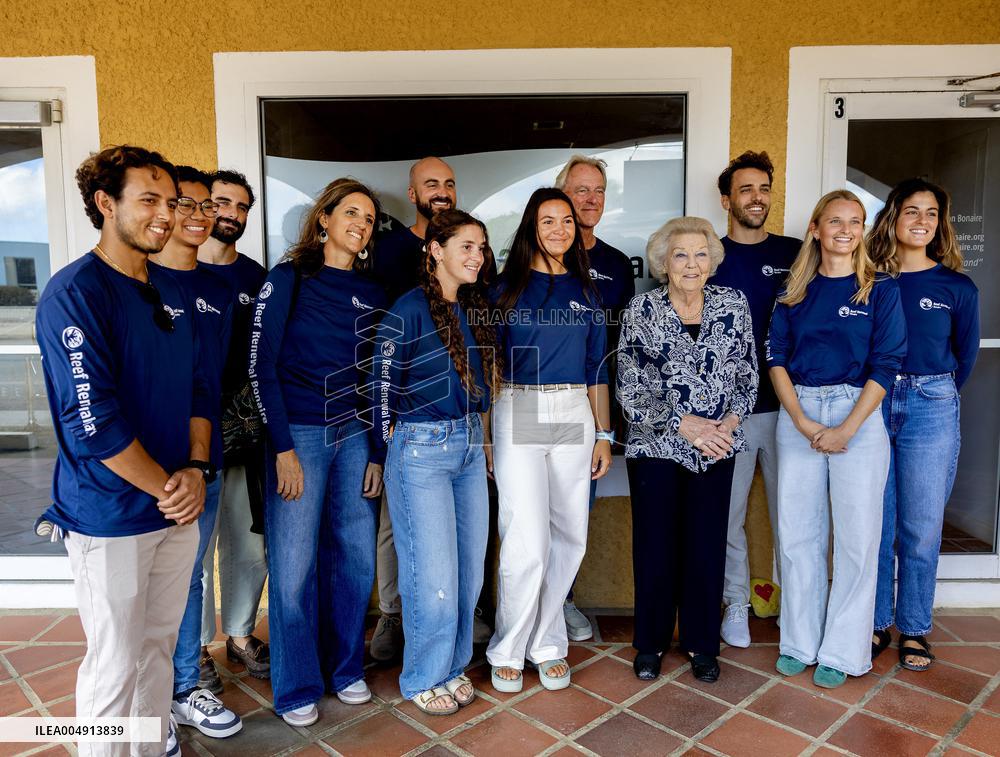 Princess Beatrix Visits Bonaire - The Netherlands