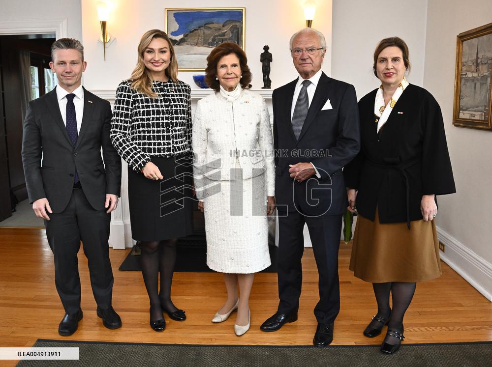 SWEDISH ROYAL STATE VISIT TO CANADA