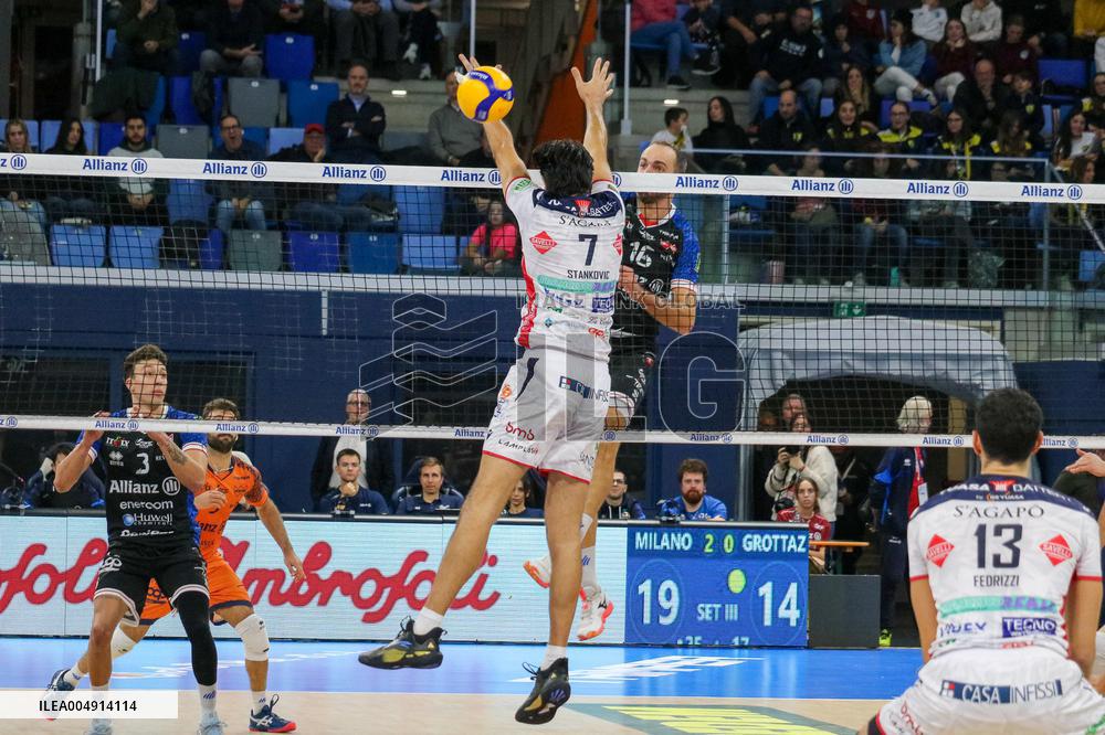 VOLLEY - Superlega Serie A - Allianz Milano vs Yuasa Battery Grottazzolina