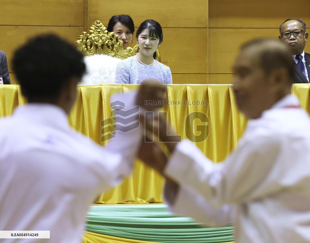 Japan Princess Aiko in Laos