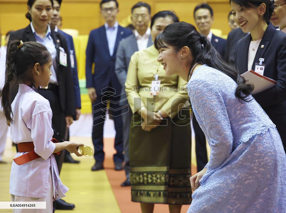 Japan Princess Aiko in Laos