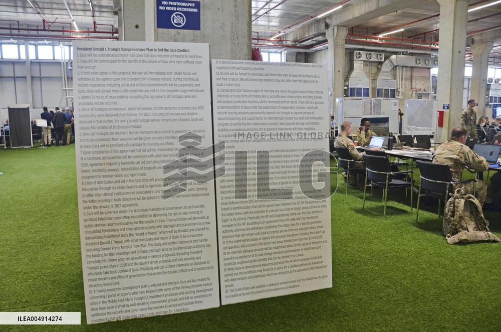 U.S.-led center overseeing Gaza cease-fire